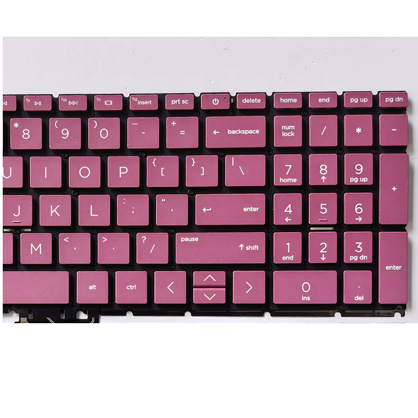 for HP TPN-Q246/Q245 15-EH 15-EG EG0102 15-ER 15M-EH US Backlit Red Laptop Keyboard