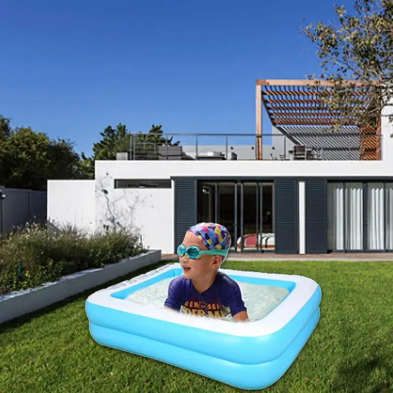Piscina inflable engrosada para niños, juguete de diversión, patio trasero
