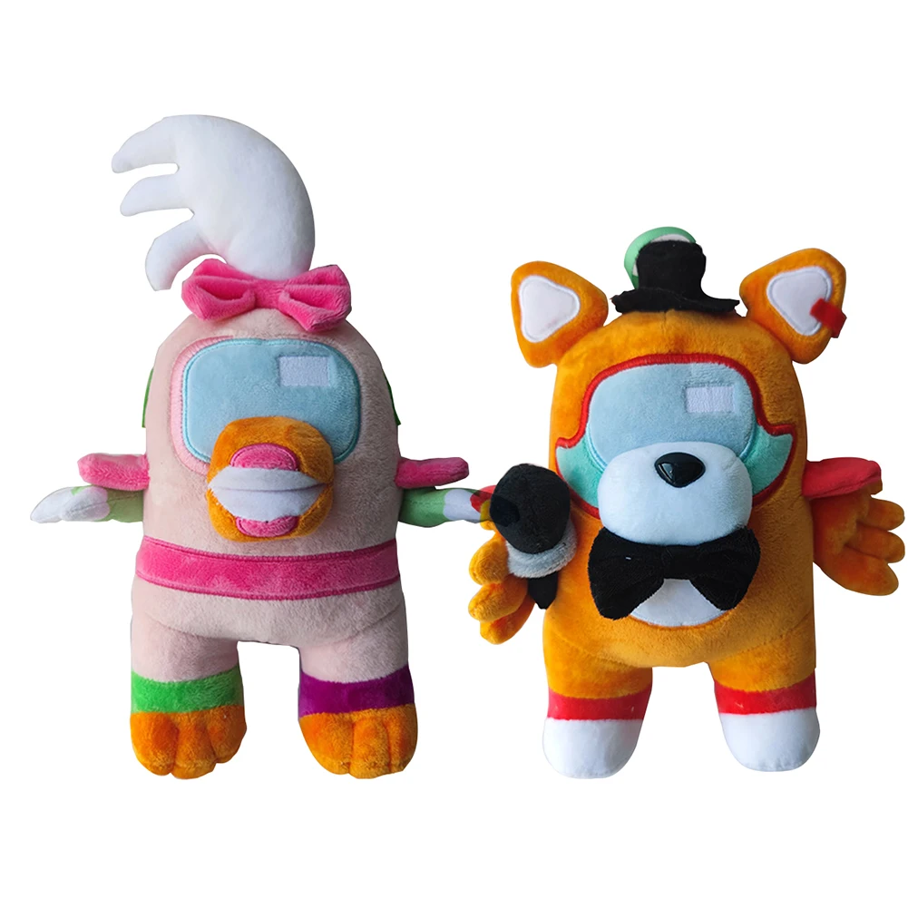 

Anime FNAF Plush Dolls Fazbear's Piazzaria Cute Plush Toys Security Breach Rabbit Crocodile Dog Soft Gifts Baby Toys 25CM