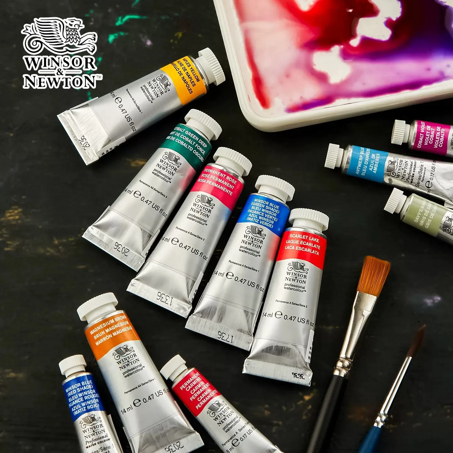 Winsor & Newton Professional Watercolour 5ml 14ml 37ml Artist Watercolor Paint Single Tube Professional Watercolor Link1
