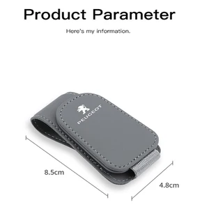 Car Sun Visit Glasses Card Card Card Storage for Peugeot 206 307 308 3008 207 208 407 508 2008 5008 107 106 205 4008 301 12 Main Sales Botao Vidros Peugeot 308 - №1