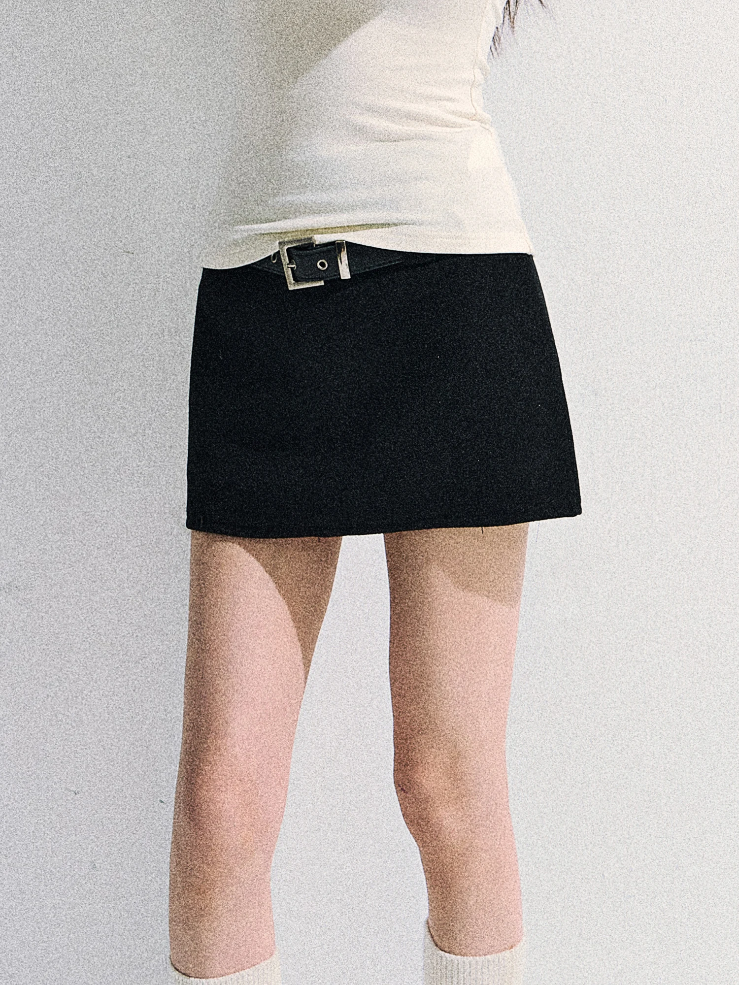 

Женская зимняя юбка А-силуэта в корейском стиле 0PASSION, утепленная, из шерстяной смеси, средней длины, с эффектом похудения