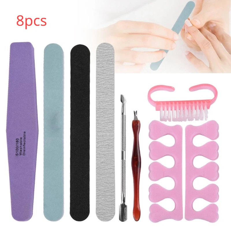 Newest Manicure Tool for DIY Manicure and Cleaning Polished Sponge File Polishing Strip Set New Nail Supplies Nail Accessories