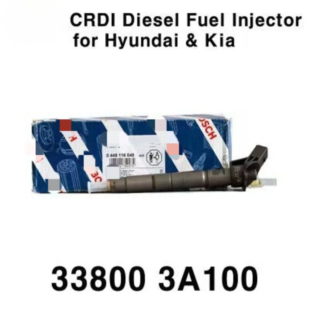 

GENUINE AND BRAND NEW PIEZO FUEL INJECTOR 0445116048 0445116049 33800-3A100 338003A100 33800 3A100 FOR HYUNDAI IX55 S-LINE D6EB