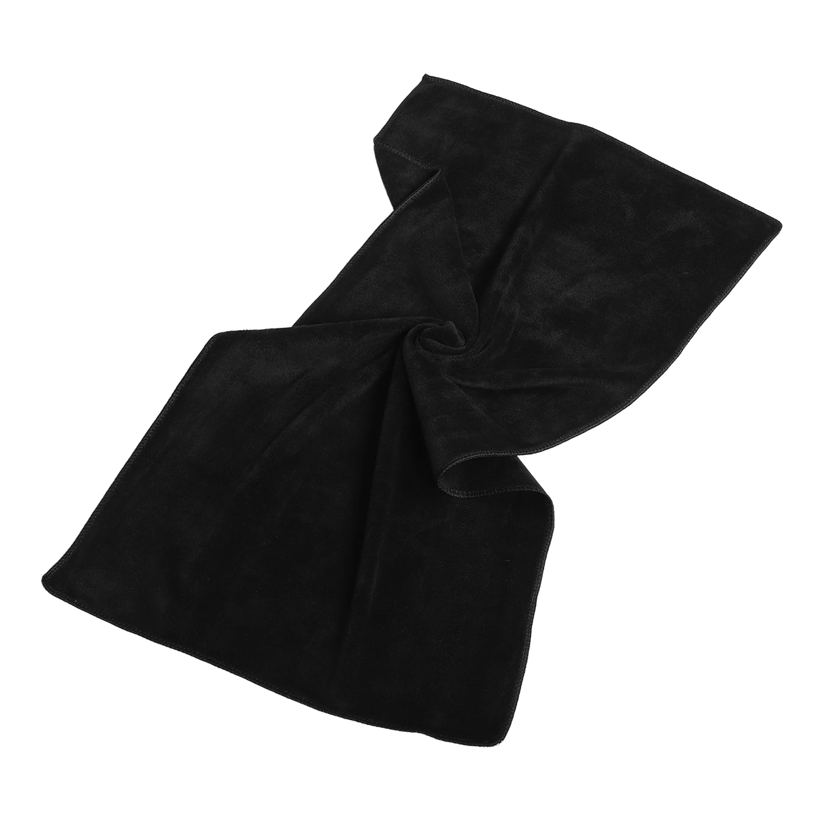 

Black Makeup Table Cloth Cushion Vanity Mat Fabric Tool Storage Pad Desktop Replacement Dressing Desk Workbench