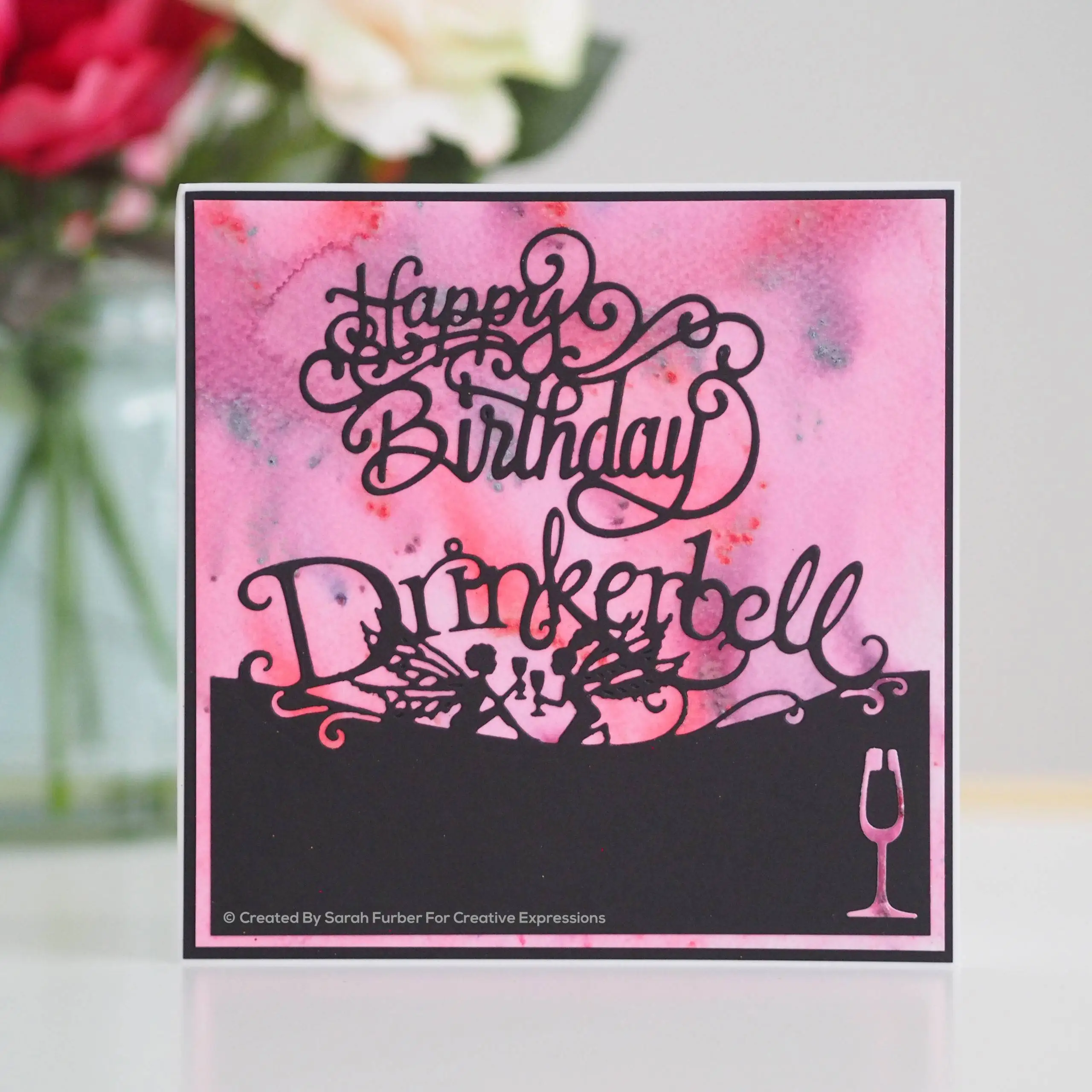 Sip Sip Hooray Gin To My Tonic Wine O\'Clock Drinkerbell Beer Metal Cutting Dies Diy Craft Paper Card Decoration Embossing Mold