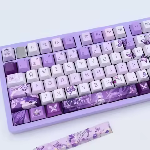 Impressions of Xiadie Keycap Set 140keys Custom PBT Artisan Key Caps Cherry Profile Key Cap Mechanical Keyboard Game Accessories