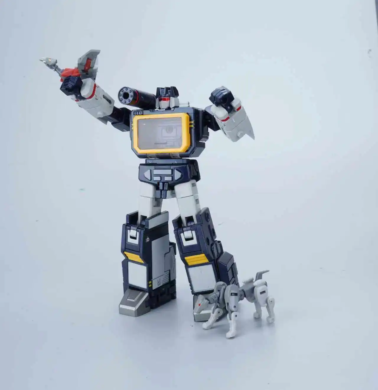 SD01 サウンドウェーブテープ変換付き SD-01 KO ニューエイジ H21 11 センチメートルミニ G1 アクションフィギュアロボットおもちゃコレクションモデルギフト