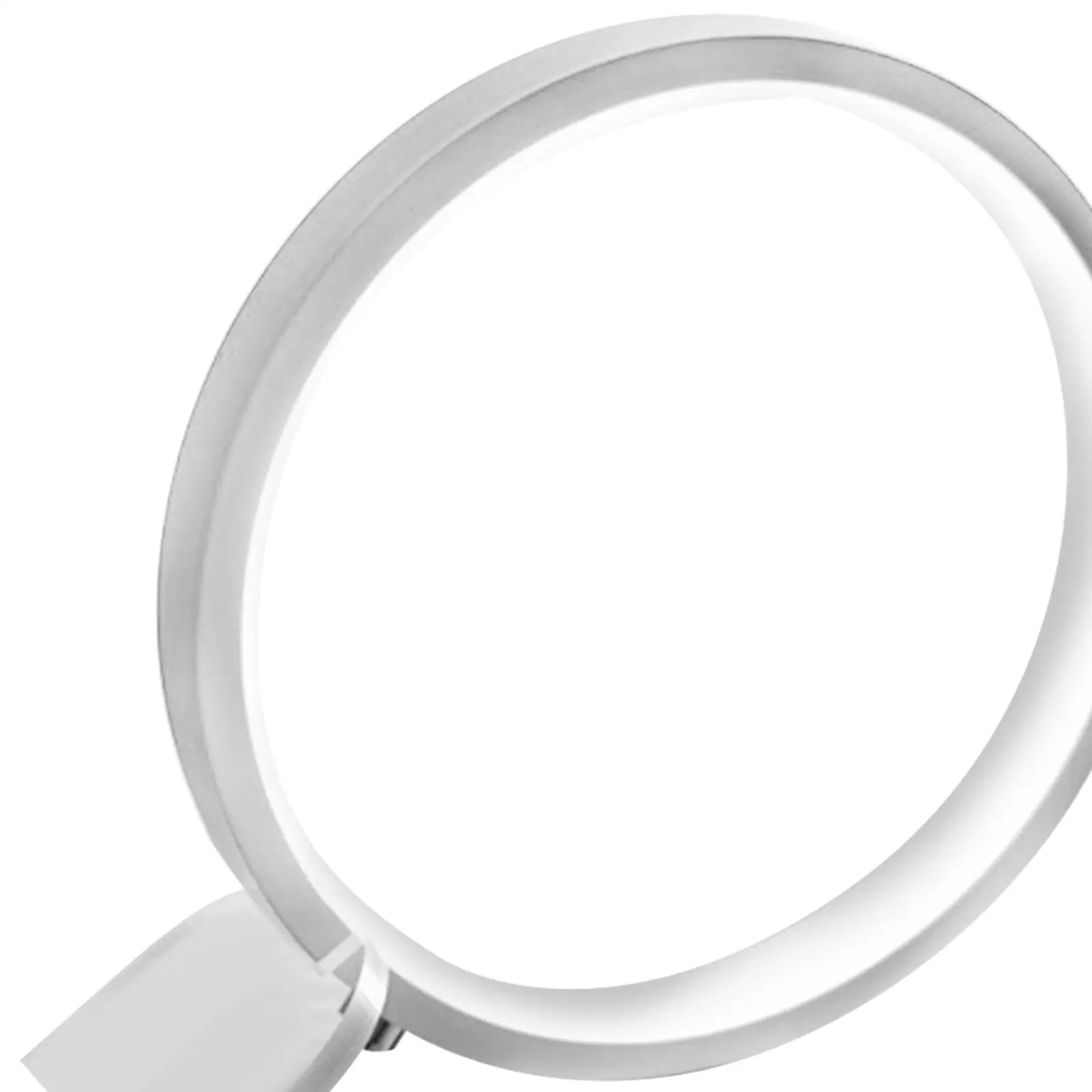 Simple Round Table Lamp USB Circle Night Light Portable NightStand Lamps for