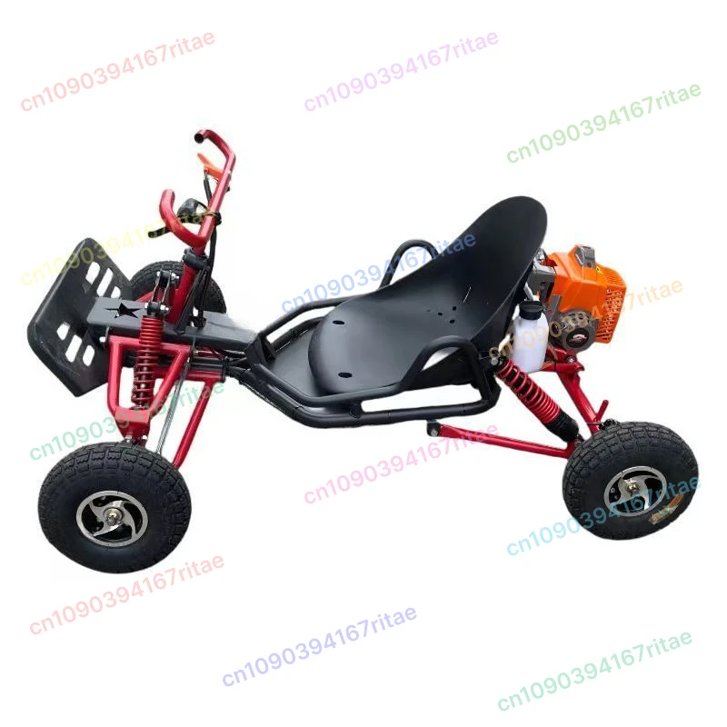 Mini kart per bambini, veicolo fuoristrada a due tempi, fuoristrada a quattro ruote, deriva all'aperto per mountain bike