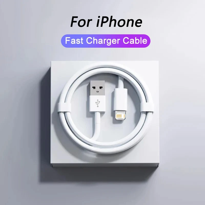 35W USB Cable For iPhone 14 13 12 11 Pro Max 7 8 Plus XS XR Fast Charging USB C TO iOS Cable Charger Accessories