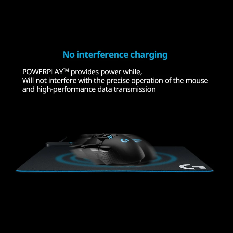 Logitech PowerPlay Charging MousePad Gaming Mate for Gaming Mouse GPW /G502/ G703 /G903