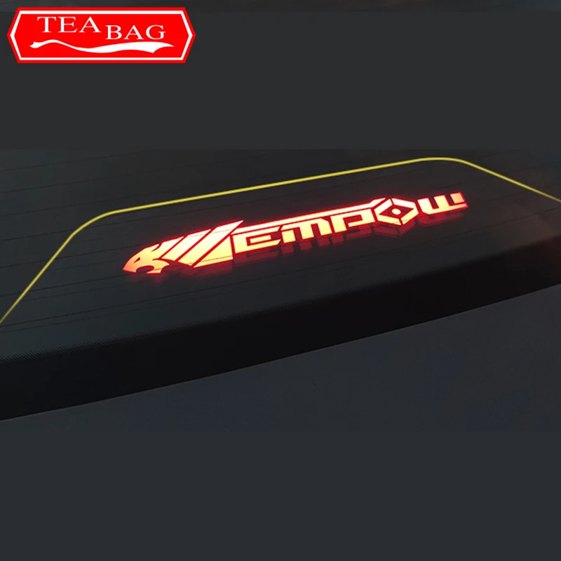 For Trumpchi GAC Empow R 2022-2024 Car Styling High Brake Light Sticker Projection Board Rear Brake Light Sticker Accessories