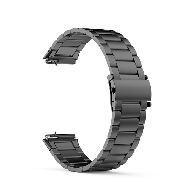 Metal strap For huawei band7 45mm 44mm stainless steel three metal smart watch wristband For huawei band7 band watch accessories