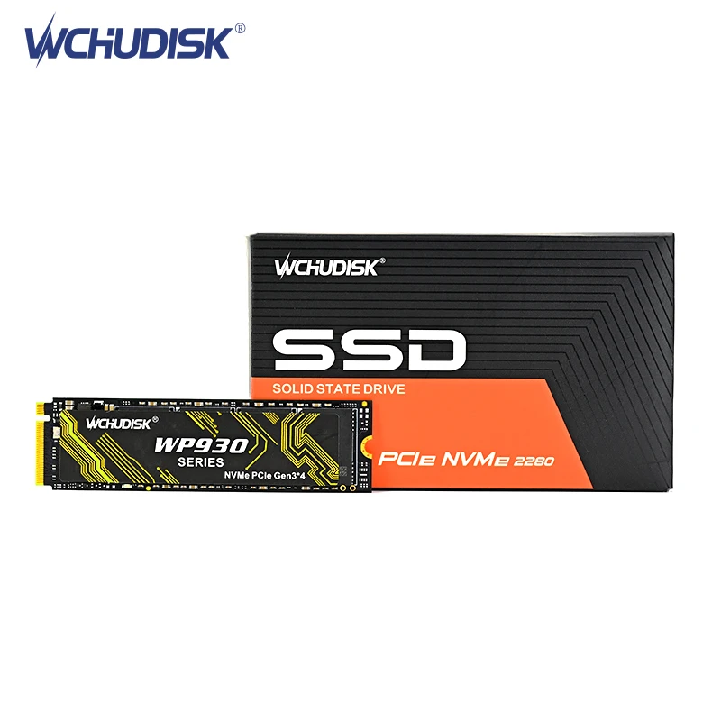 Imagem -06 - Wchudisk-disco de Estado Sólido Interno para Desktop e Laptop M.2 Nvme Pcie Gen3x4 Ssd 256gb 512gb 1tb 2tb 2280