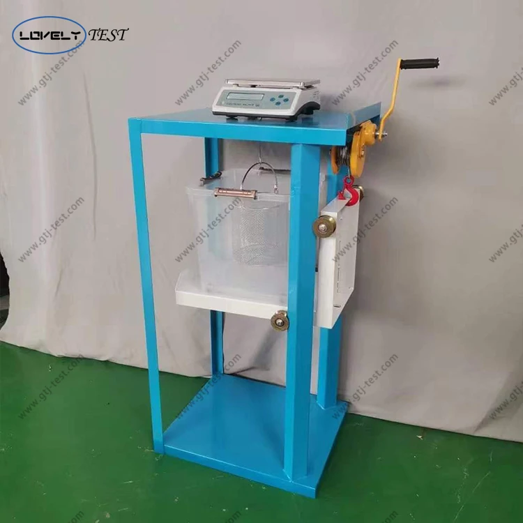 Specific Gravity Frame for Buoyancy Balance for Asphalt