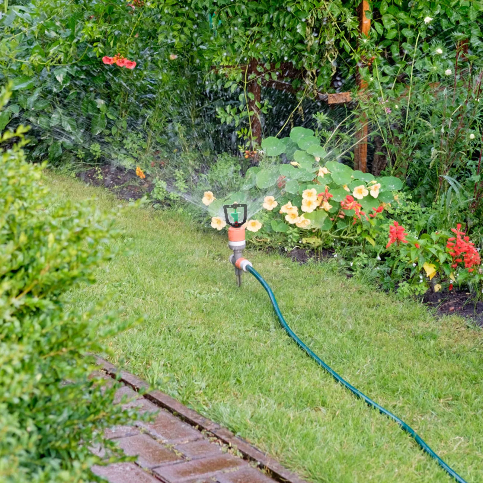 

20Pcs Garden Sprinkler Nozzle Rotating Irrigation Sprayer Professional Lawn Watering Sprinkler for Outdoor Agriculture Terrace