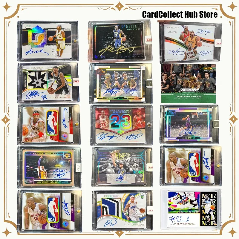 Cartões Colecionáveis de Basquete NBA Feitos à Mão, Kobe, LeBron, Curry, Luka, Tatum, Durant, Tendência para Fãs da NBA, Presente para Colecionadores