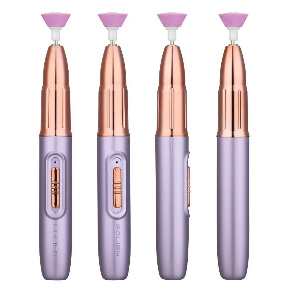 Przenośna, ręczna, elektryczna polerka do paznokci, akumulatorowa, mocna, bezprzewodowa suszarka do paznokci, cicha szlifierka do paznokci, zestaw dla początkujących.