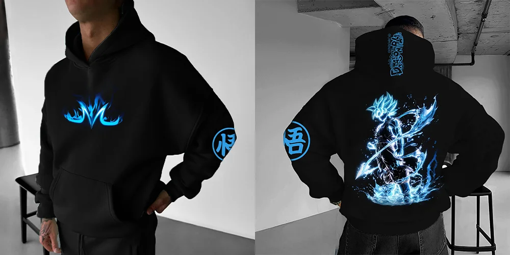 

Dragon Ball Hoodie 2025 Autumn/Winter High Quality Cotton Casual Street Fashion Cotton Hoodie Suitable for Fans' Perfect Hoodie