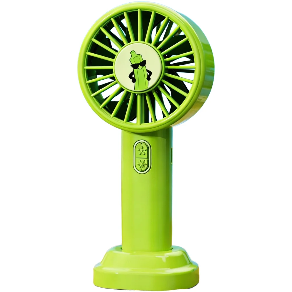 For MINI Fan USB Rechargeable Handheld 3 Wind Levels Brushless Motor Quiet 36-45dB Compact 8.2x6x17.9cm for Outdoor Indoor