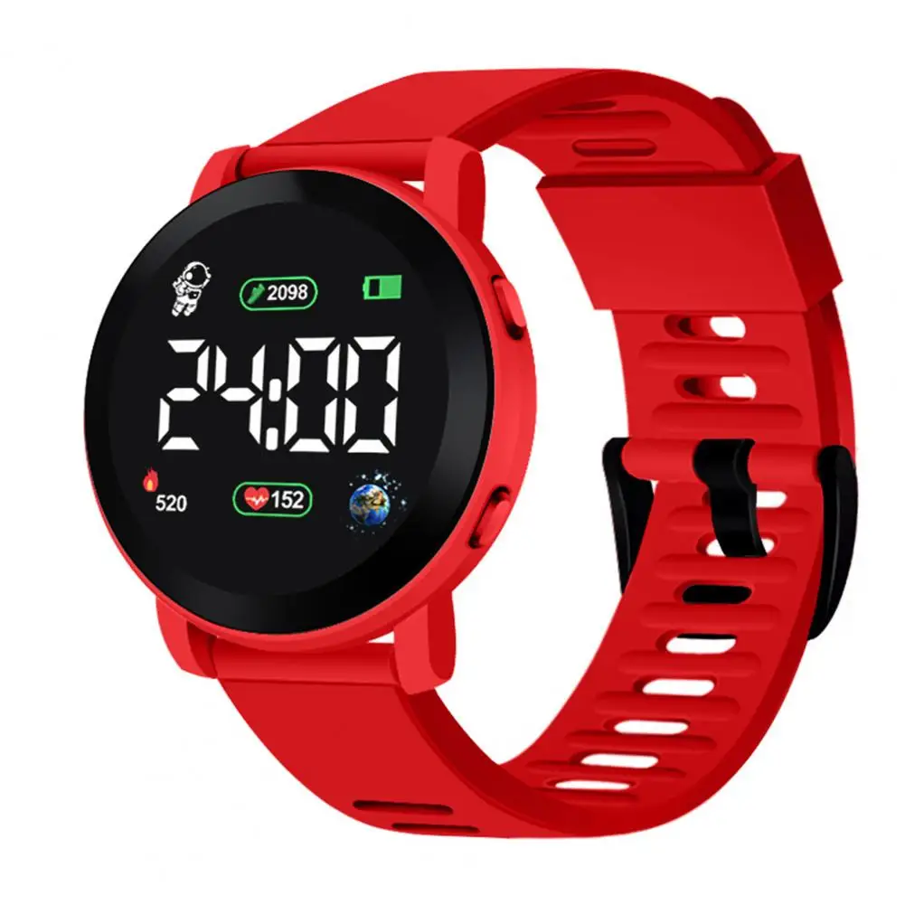 Kids LED Digital Watch Waterproof Auto Date Weekly Calendar Sports Wristwatch for Boys Girls Fashion Electronic Clock