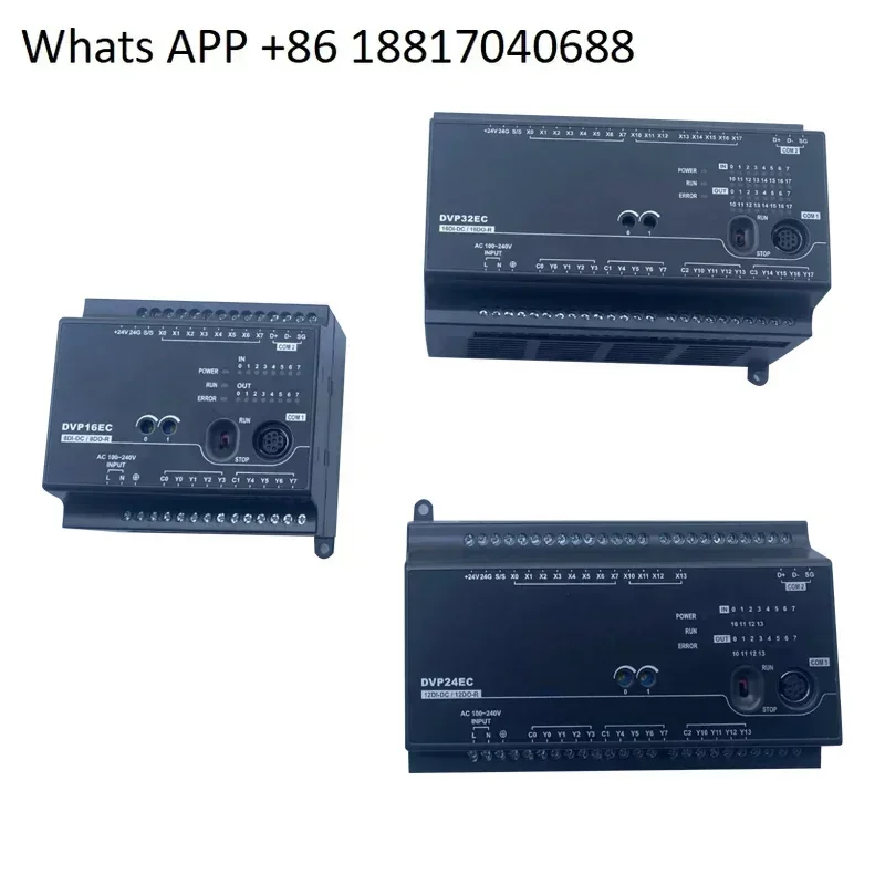 EC3 Series PLC DVP10/14/16/20/24/30/32/40/48/60EC00R3/EC00T3