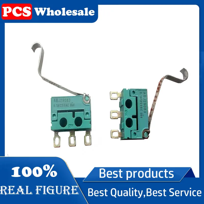 ABJ29083 waterproof and dustproof micro switch travel limit reset with long swing rod 0.1A125V