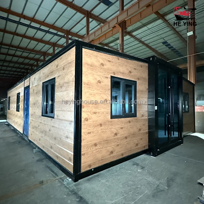 Customized Wholesale 40ft Prefabricated Container Houses Custom Expandable Tiny Homes For Hotels And Villas-Sandwich Panel Mater