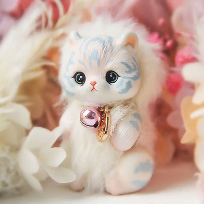 Child Jinguoguo Kindergarten Aowu Series Blind Box Cute Little Tiger Plush Doll Kawaii Anime Figure Ornaments Gift Collection