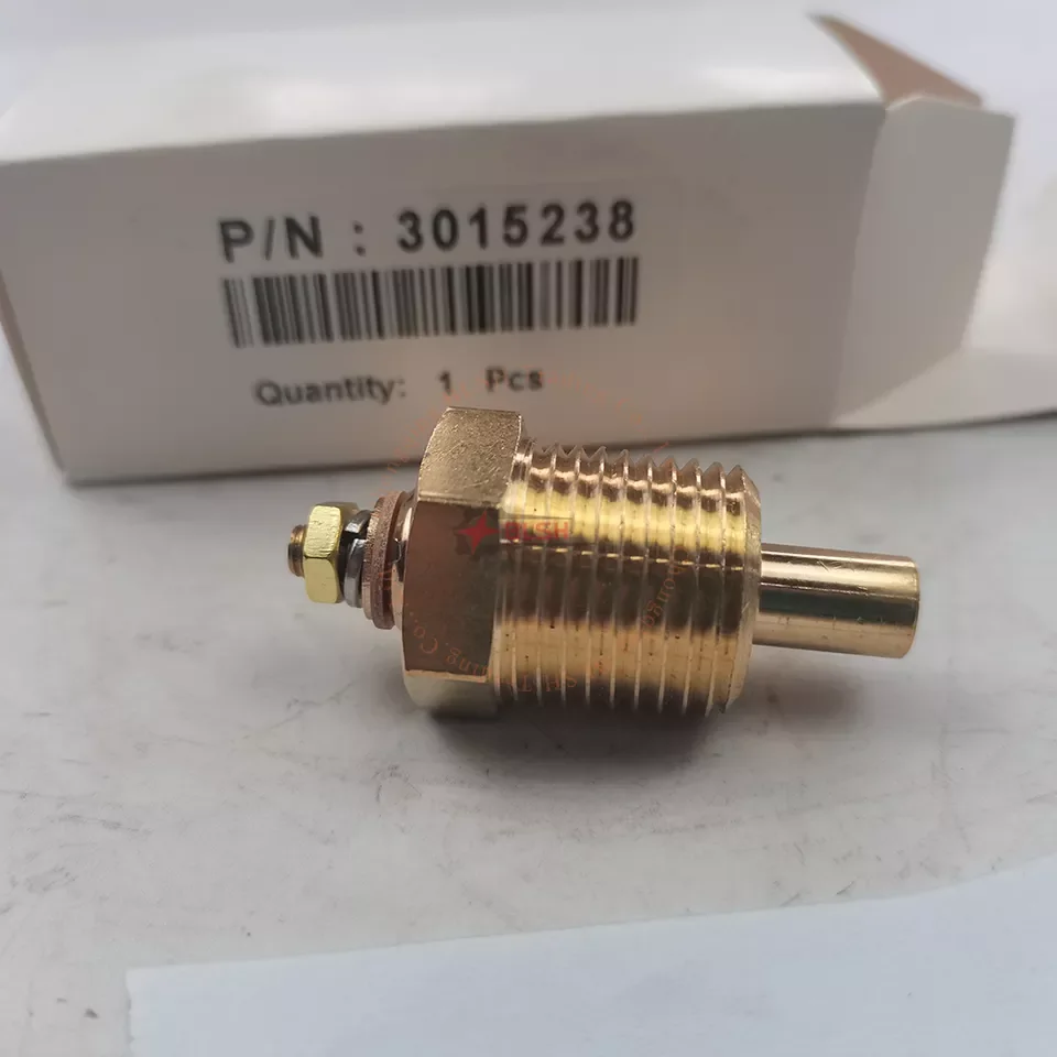 Piezas de motor diésel K19 QSK19 KTA19, Sensor de temperatura del agua, Sensor de temperatura del refrigerante 3015238 para cummins