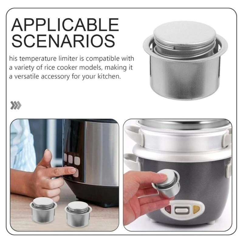 حزمة من 10 طباخ الأرز مستشعر التحكم في درجة الحرارة المغناطيسية لدرجة الحرارة