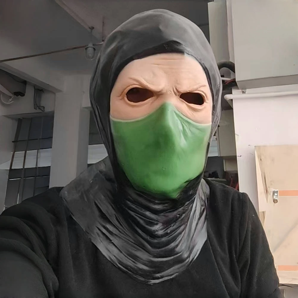 

Mortal Kombat Mask Scorpion Sub-Zero Mask Halloween Game Cosplay Costume Mens