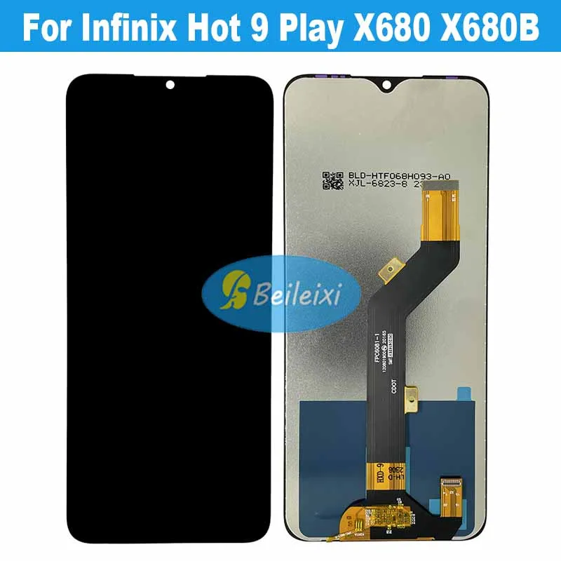 

For Infinix Hot 9 Play X680 X680C X680B LCD Display Touch Screen Digitizer Assembly Replacement Parts