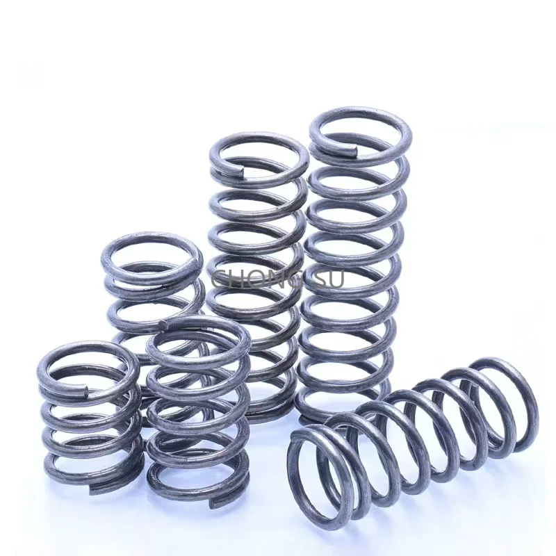 5 stks/partij Aanpassen 1.5mm 65MN Staal Micro Kleine Drukveer OD 21/22/23/24/25/26/27/28/29mm Lengte: 10mm-100mm