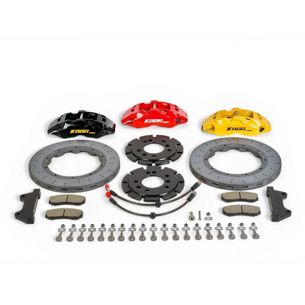 High Quality IC4S3 Carbon Ceramic Disc Rear 355X28 4-piston brake caliper kit fits for BMW 3 Series Touring Touring (E91) 2005-2