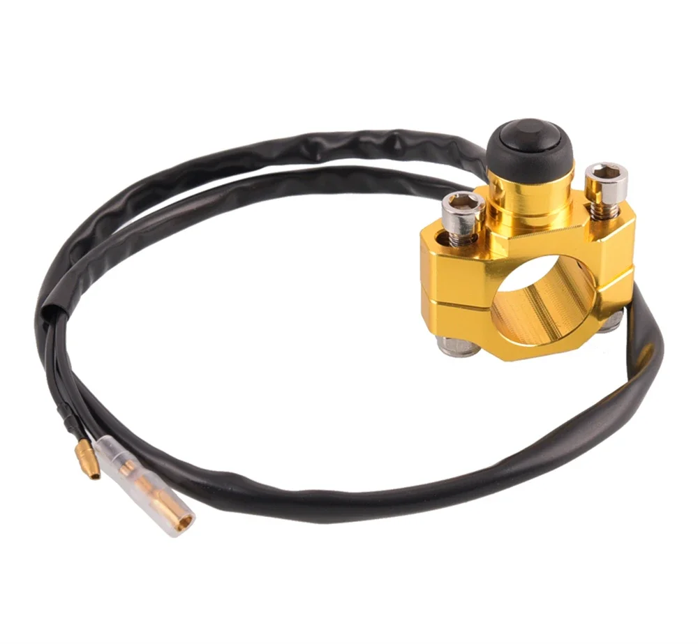 CNC Motorrad Universal Stop Start Kill Schalter Taste Mit Rotierenden Bar Clamp Für KTM HONDA Yamaha YZF WRF CRF EXC XCF 125 250