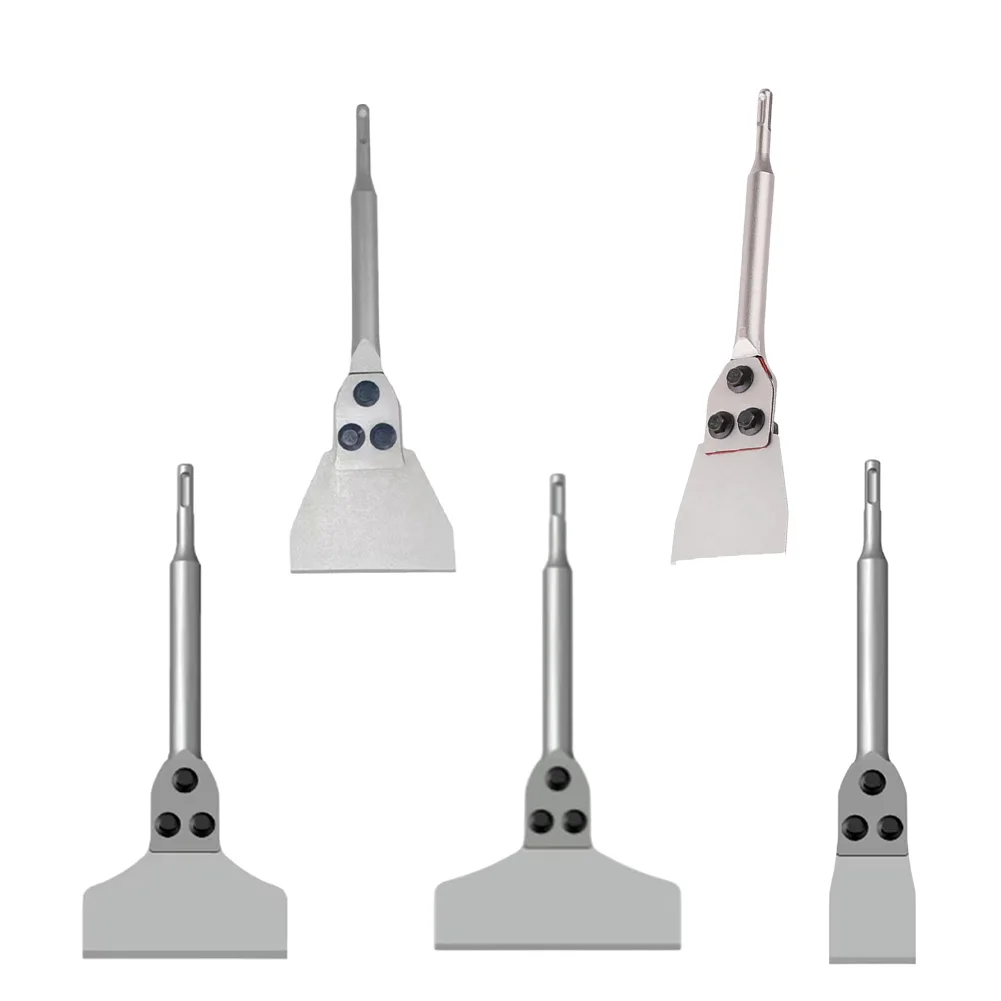 أداة مكشطة كهربائية 100 مم متوافقة مع المطارق الكهربائية أداة كاشطة كهربائية تصميم أداة طويلة الأمد