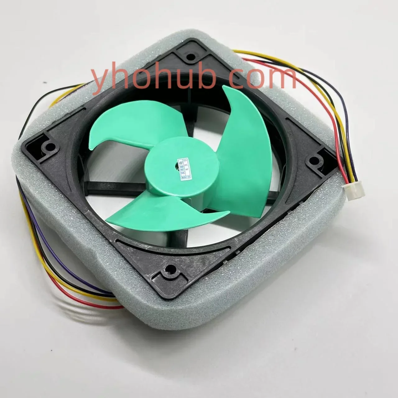 NMB-MAT FBA11J14V DC 14V 0.24A 113x113mm 4-Wire Server Cooling Fan