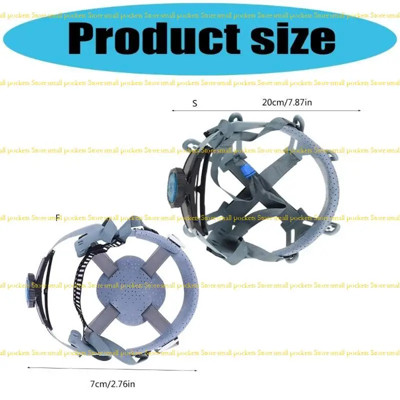 R1WD Sweat Resistant Helmet Padding Customizable Fit Removable Inserts For Industrial Headgear