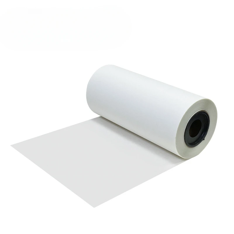 

Good ink fixation DTF film can tear PET film, hot and cold tear white ink heat transfer film, offset heat transfer printing film