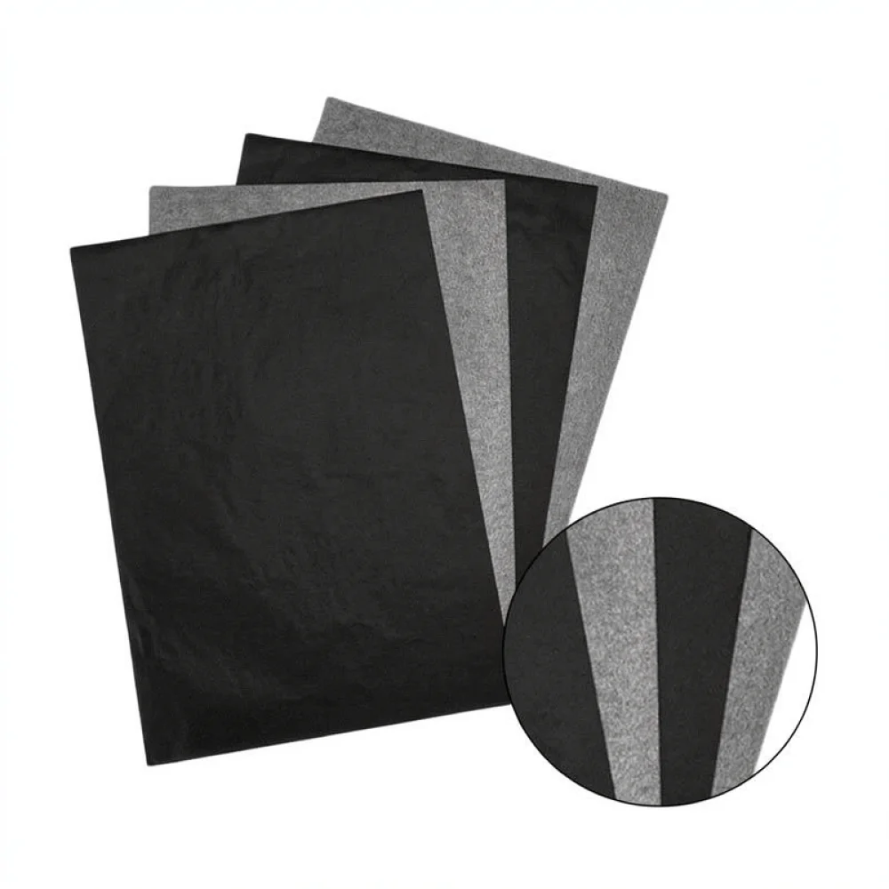 A4 Single Sided Black Carbon Paper For Drawing Transfer Art Sketching Supplies Stationery Copying Tool Office Paper Sheet