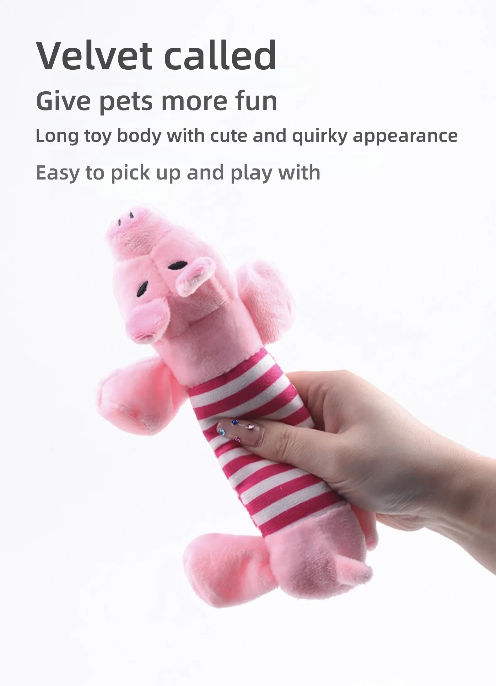 Juguete masticable con sonido para cachorros – Peluche divertido y resistente - imagen 2