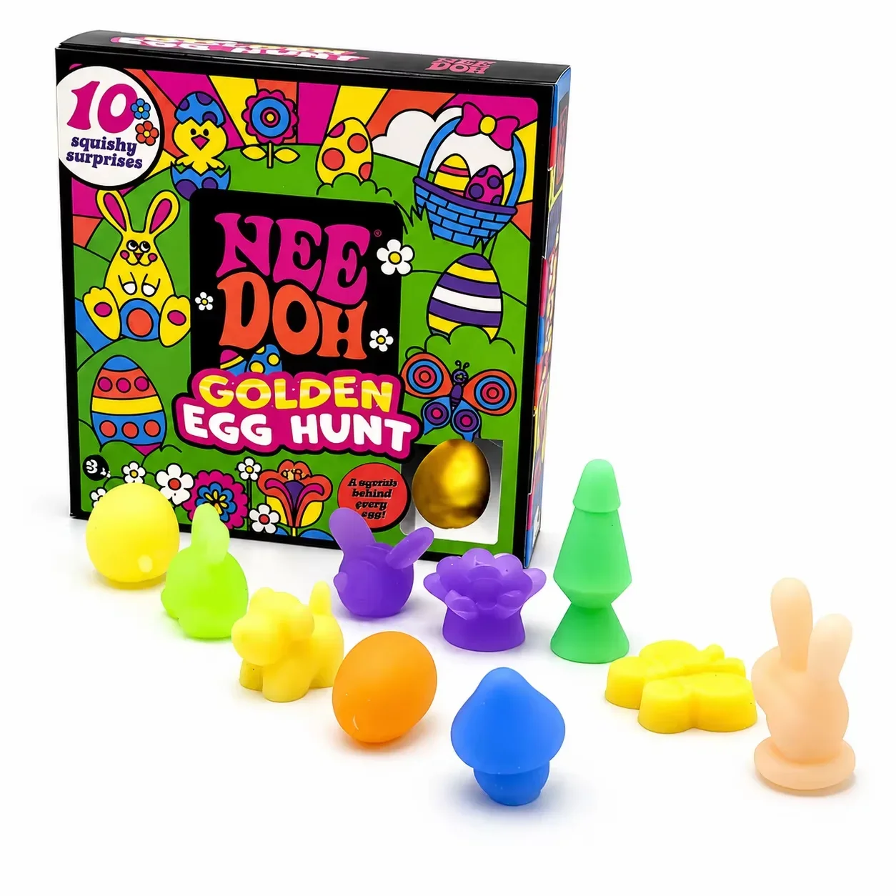 NEEDOH Christmas Easter Advent Calendar 24 Pcs Unique Cute Squishy Fidget Toy Slow Rebound Stress Relief Mystery Surprise Box