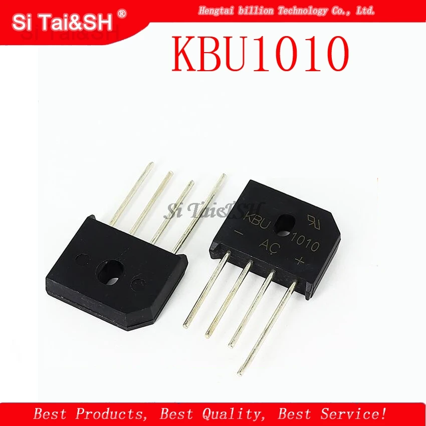 5PCS KBU1010 diode bridge KBU1510 KBU808 KBU810 KBU606 KBU608 KBU610 KBU806 KBU2510 KBU1510 KBU3510 KBL406 KBL610 KBL608 KBL410