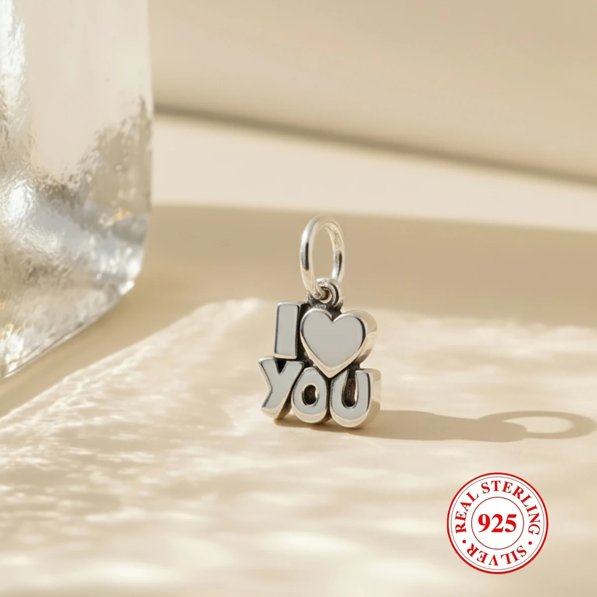 

1pc S925 sterling silve Letter Pendant, DIY pendant, Unique and Retro style DIY pendant , for daily, party, and banquet decor