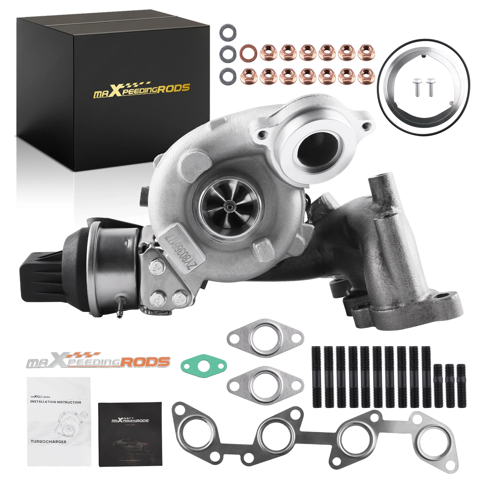 Turbocharger Turbo for VW Audi A3 Skoda Yeti 2.0 TDI 103kw CBAA CBAB CBDA CBDB  53039700132 53039700139 53039700152 53039700205