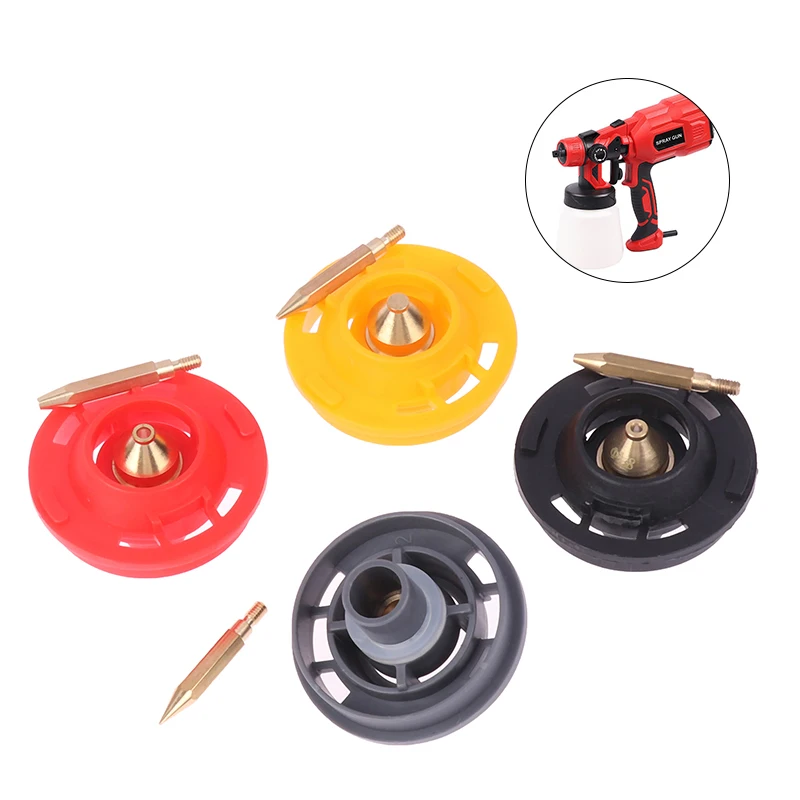 

0.5/1.0/1.8/2.5mm Spray Gun Nozzle High Quality Metal Painting Gun Sprayer Tip Old Damaged Airbrush Nozzle Replacement