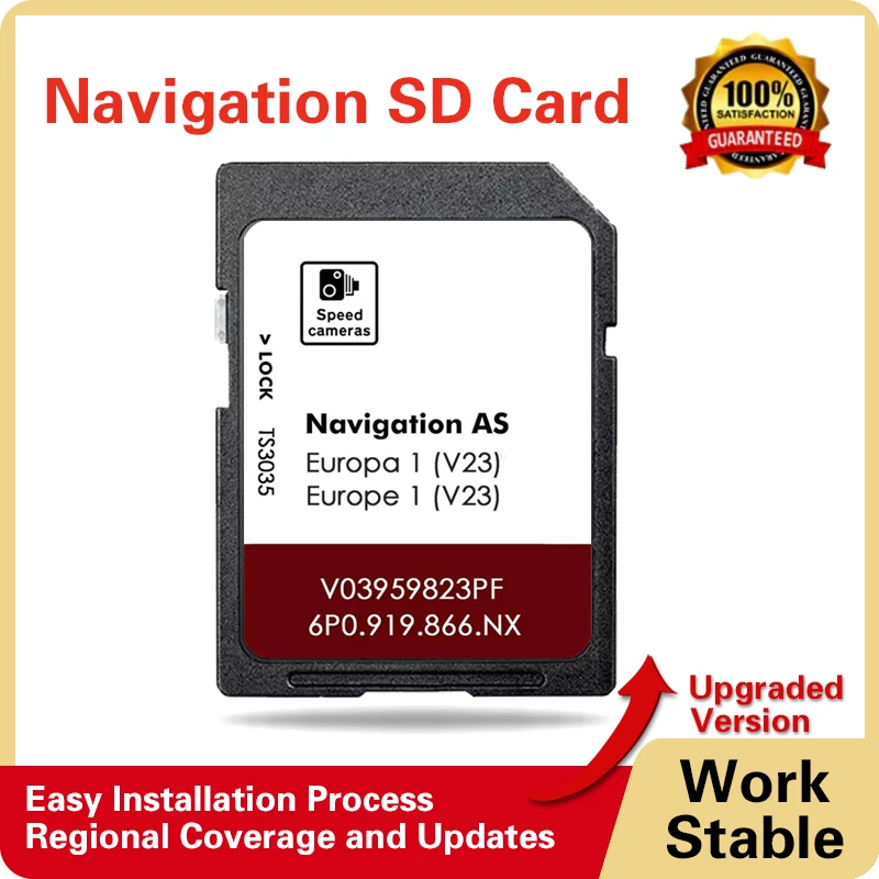 

32GB SD Card Discover Media MIB2 Sat Nav for Seat Leon Navi System 2015-2021 V03959823PF Update EU map