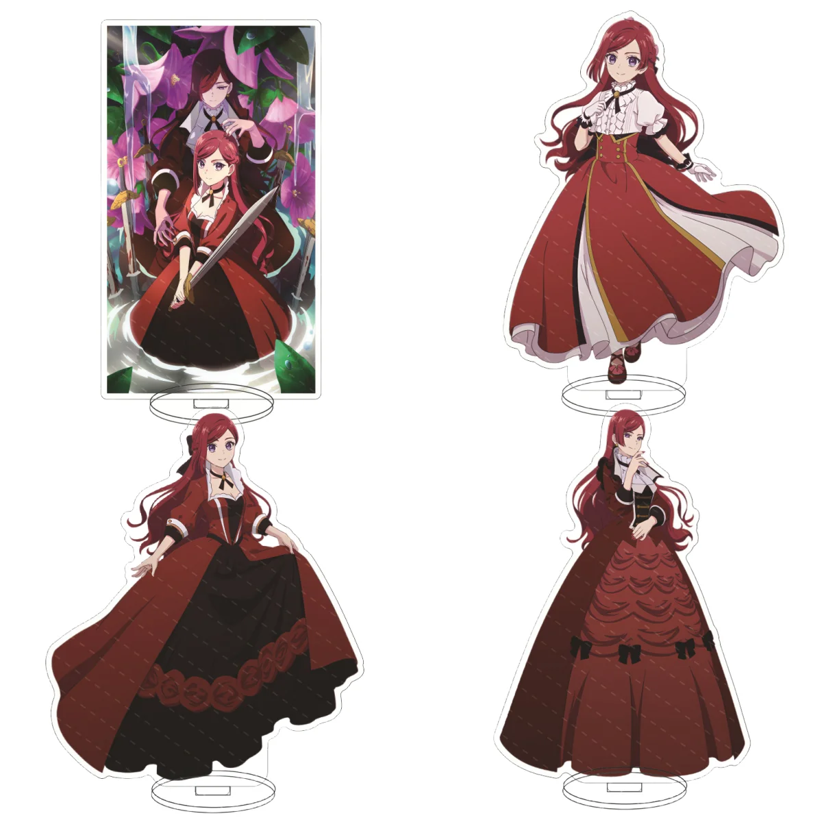 Anime The Most Heretical Last Boss Queen Acrylic Stand 15cm Frigia Plado Figure Kawaii Gift for Fans Room Decor Christmas Gift